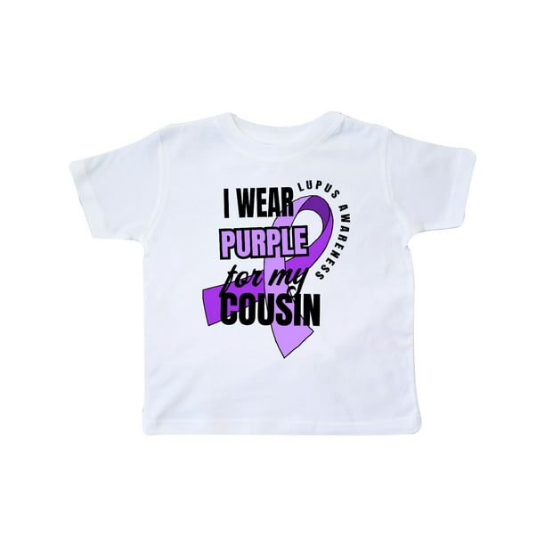 inktastic I Wear Purple for My Cousin Lupus Awareness Baby T-Shirt inktastic I Wear Purple for My Cousin Lupus Awareness Baby T-Shirt